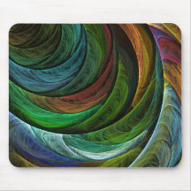 Färben Sie Ruhm-abstrakte Kunst Mousepad