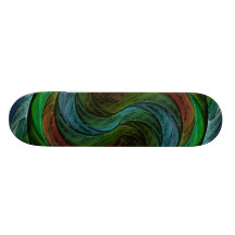 Färben Sie Ruhm-abstrakten KunstSkateboard Skateboardbretter