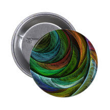 Färben Sie Ruhm-den abstrakten Kunst-Knopf (rund) Buttons