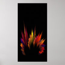 Farbenexplosion Plakatdrucke