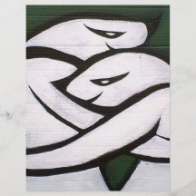 farbenreicher Flyer der Seefesten Umarmung