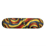 Farbiger Filz Skateboard Bretter