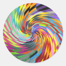 Farbstrudel-karierter psychedelischer Mandala-Aufk