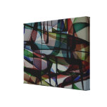 Farbtaschen - abstrakter Leinwand-Druck Leinwand Drucke