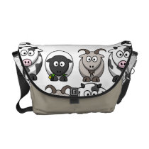 Farm- der Tierebote-Tasche kuriertaschen