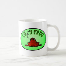 fauler Frosch Kaffeetasse