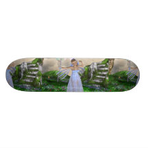 Fee, die Skateboard tanzt Bedruckte Skateboarddecks
