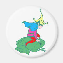 Fee fairy Frosch frog Kühlschrankmagnete