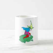 Fee fairy Frosch frog Teetasse