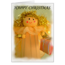 Fee, glückliches Weihnachtskarte,