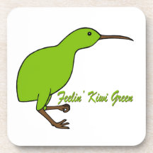 Feelin Kiwi-Grün Getränk Untersetzer