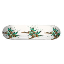 Feen-PaareSkateboard Personalisiertes Skateboarddeck