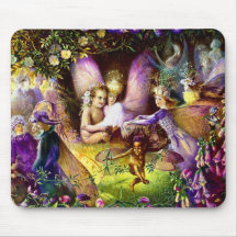 Feenhafte Malerei von Fitzgerald Mousepads