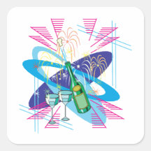 Feiern Sie Sticker