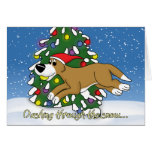 Feiertag Flyball Weihnachtskarte