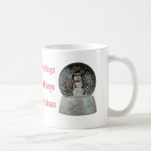 Feiertags-Keramik-Becher Kaffeetassen