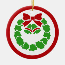 Feiertags-Kranz Weihnachtsbaum Ornamente
