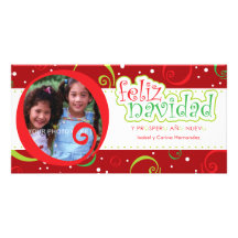 feliz navidad (alegre) bildkarten