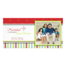 Feliz Navidad (Flor) Bild Karte