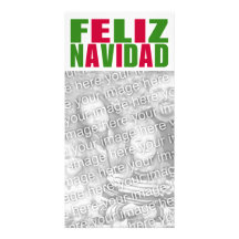 Feliz Navidad Foto-Karte Fotokartenvorlage