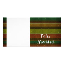 Feliz Navidad Fotogrußkarten