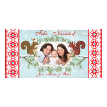 feliz navidad Fotokarten