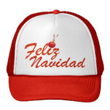Feliz Navidad frohe Weihnachten Netzmütze