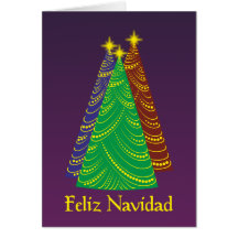 Feliz Navidad Grußkarten