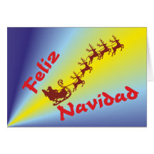Feliz Navidad Karte