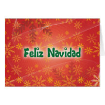Feliz Navidad Karten