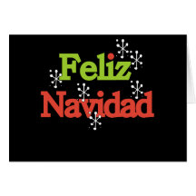 Feliz Navidad Karten