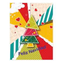 Feliz Navidad Postkarte