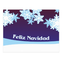 Feliz Navidad Postkarte