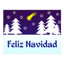Feliz Navidad Postkarte