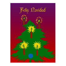 Feliz Navidad Postkarte