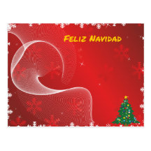 Feliz Navidad Postkarte