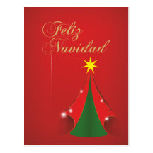 Feliz Navidad Postkarte
