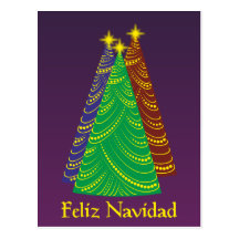Feliz Navidad Postkarten