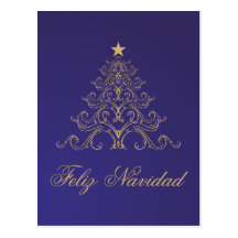 Feliz Navidad Postkarten