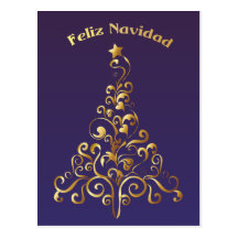 Feliz Navidad Postkarten