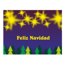 Feliz Navidad Postkarten