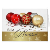 Feliz Navidad. Spanische Weihnachtskarten