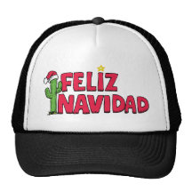 Feliz Navidad Trucker Cap