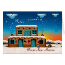 Feliz Navidad von Nanometer Karte