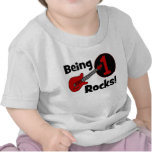 Felsen 1 sein! Der 1. Geburtstag des personalisier T-shirts