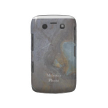 Felsen-BlackBerry-Telefon-Kasten Browns grauer aqu Blackberry Bold Cover