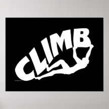 Felsen Bouldering Klettern Plakatdruck