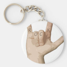 Felsen-Finger Schlüsselbänder