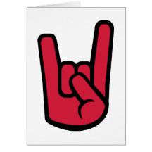 Felsen-Hand Karte