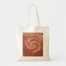 Felsen-Kunst-Spirale-Tasche
